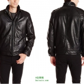 Calvin Klein 男士仿皮机车夹克 新低$42.4起 到手￥390