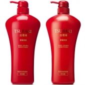 丝蓓绮（TSUBAKI） 奢耀柔艳洗护套装 (洗发水750ml+护发素750ml) 山茶花精油滋润亮泽