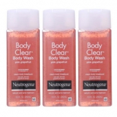 Neutrogena 露得清 葡萄柚水杨酸祛痘沐浴露 3瓶