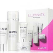 价值 £93，Elemis 艾丽美 焕肤亮肤四件套装 £35.7（£42 额外85折）凑单直邮到手￥305