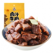 内蒙古科尔沁 卤汁牛肉五香味230g*4件+凑单