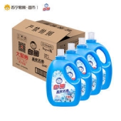 白猫高效洁净 清新花香洗衣液3kg*4