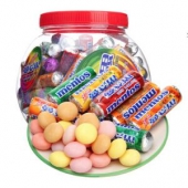 Mentos 曼妥思 劲嚼充气糖 混合味迷你大罐装（100支） 1Kg*2桶+凑单品