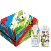 蒙牛 嗨MILK 时空猎人 龙灵款 全脂纯牛奶 330mL*12盒