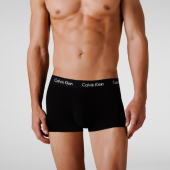 卡尔文 克莱恩（Calvin Klein） Trunk 男士纯棉平角内裤  3条装 贴身舒适