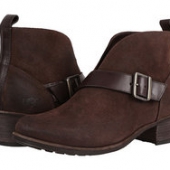 UGG 女士真皮时尚皮带扣及踝靴   转运到手约￥650