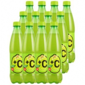 华中：怡泉 +C奇异果味汽水 500ml x 12瓶
