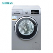 限地区：西门子(SIEMENS) XQG80-WD12G4681W 8公斤 洗干一体机(银色)
