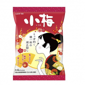 乐天（Lotte）  青梅味 小梅糖 68g*10袋入