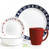 Corelle 美国康宁 白色餐具16件套 Prime会员免费直邮含税到手￥232