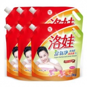 Luowa 洛娃 富氧净 多功能洗衣液 2kg*6袋*2件