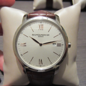名仕（Baume & Mercier） MOA10144  男士石英手表 经典表型 沉稳耐看
