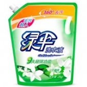 绿伞 洗衣液2kg/袋+绿伞 去污超人洗衣液500g*袋