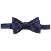 Tommy Hilfiger Mens Pin Dot Self-tie Bow Tie