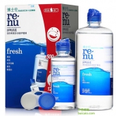 博士伦 润明清透Fresh多功能隐形眼镜护理液500ml+120ml ￥44.8包邮