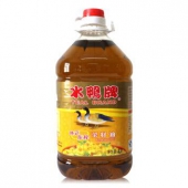 水鴨牌 纯正压榨菜籽油 非转基因食用油 4L