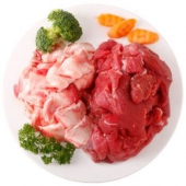 阿都沁 半筋半肉 牛肉块 1kg*2件