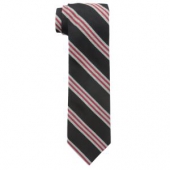 Haggar Stripe 男士羊毛混纺领带