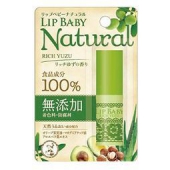 凑单品：ROHTO 乐敦 曼秀雷敦 LipBaby 纯天然馥郁柚子香保湿润唇膏 4g