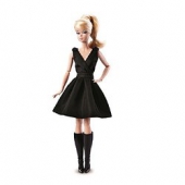 Barbie Collector 芭比珍藏款 DKN07 小黑裙芭比（金标）    299.4元包邮（499元，3件6折）