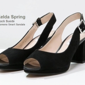 Clarks 其乐 女士真皮鱼嘴鞋 Prime会员免费直邮到手￥308.6