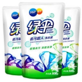 绿伞 去污超人 洗衣液 500g*3袋*2件