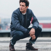 限M码，Alpha Industries 阿尔法 MA-1男士飞行员夹克 Prime会员免费直邮到手￥648