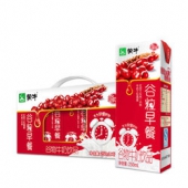 蒙牛 红谷风味牛奶 谷粒早餐牛奶饮品250ml*12 买二付一
