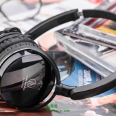 经典入门款，Audio-technica 铁三角 ATH-FC707 便携式头戴耳机 两色+凑单品 ￥200.5包邮（￥300.5-100）