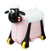 Shaun the Sheep 小羊肖恩 儿童骑行旅行箱 浅粉红色