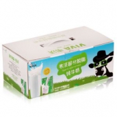 VIVA 部分脱脂纯牛奶 200ML*12*2件
