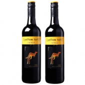 Yellow Tail 黄尾袋鼠 西拉红葡萄酒 750ml*2 折49元（95.8元，双重优惠）