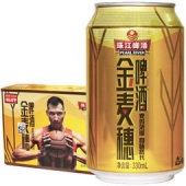 PEARL RIVER 珠江啤酒 10°P金麦穗 330ml*24