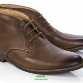 Clarks 其乐 男士真皮三眼系带短靴 prime会员免费直邮含税到手￥459