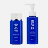 雪肌精 SEKKISEI净透洗颜粉100g+靚白洗顏乳140ml