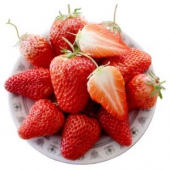 鲜为天 辽宁丹东奶油草莓 900g-1000g