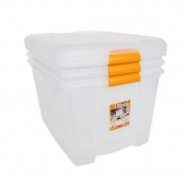 爱丽思（IRIS）  TB-64D 塑料收纳箱三个装 56L*3件