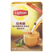 Lipton 立顿 经典醇奶味茶港式鸳鸯热吻 10包*2