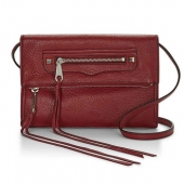 Rebecca Minkoff Small Regan 女士真皮斜挎包