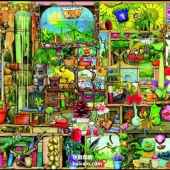 Ravensburger 睿思 园丁的橱柜 拼图 1000块 Prime会员凑单免费直邮到手￥99