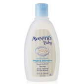 Aveeno 艾维诺 天然燕麦 婴儿洗发水沐浴露二合一 354ml*3件