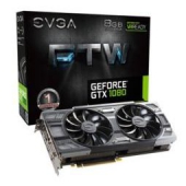 EVGA GTX1080 8G FTW ACX 3.0 RGB LED显卡