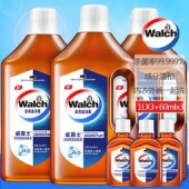 威露士衣物家居除菌消毒液1L*3+60ml*3