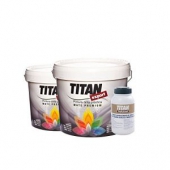 TITAN 堤丹 内墙乳胶漆套装 (面漆4L*2+底漆1L*1）