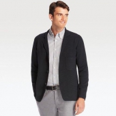 UNIQLO 优衣库 188679 男士罗纹夹克