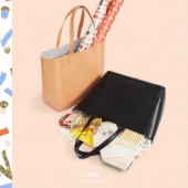LOEFFLER RANDALL 洛菲勒·兰德尔 女士真皮通勤手提包 3折 新低$119.36 到手￥925