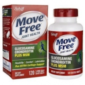 神价格 Move Free 维骨力 氨基葡萄糖软骨素 绿盒120粒 关节疼首选