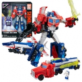 孩之宝（Hasbro）   变形金刚 泰坦战争 航行家级 三变 擎天柱/威震天