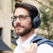 索尼（SONY） MDR-1000X 无线降噪立体声耳机 佩戴舒适 可蓝牙连接