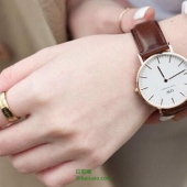 Daniel Wellington 丹尼尔·惠灵顿 0511DW 女士皮带时尚石英表 $69（$79-10）到手￥520